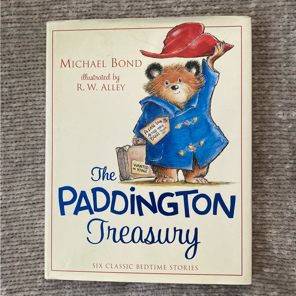 The Paddington Treasury Hardcover Book Six Classic Bedtime‎ Stories Retro Bear